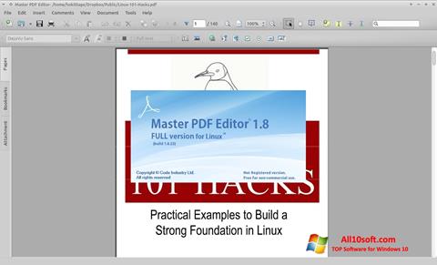 Στιγμιότυπο οθόνης Master PDF Editor Windows 10