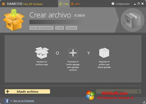 Στιγμιότυπο οθόνης Hamster Free ZIP Archiver Windows 10