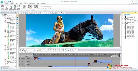 Στιγμιότυπο οθόνης VSDC Free Video Editor Windows 10