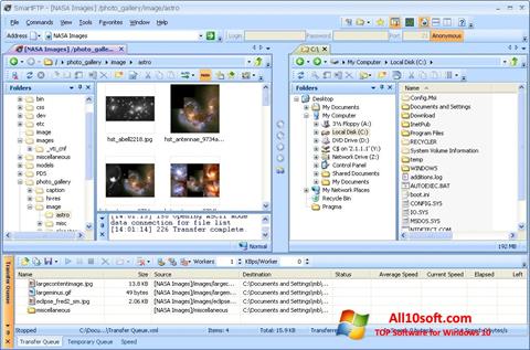 Στιγμιότυπο οθόνης SmartFTP Windows 10