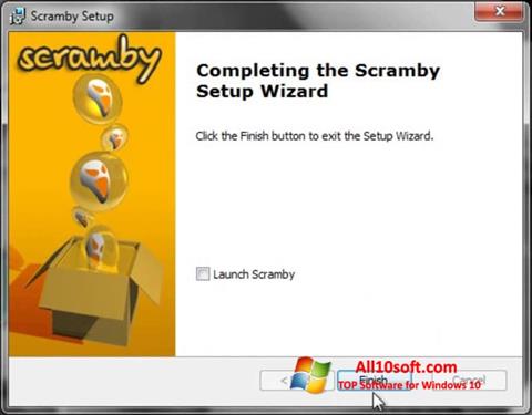Στιγμιότυπο οθόνης Scramby Windows 10