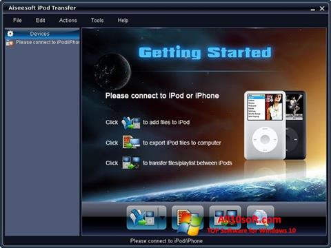 Στιγμιότυπο οθόνης iPhone PC Suite Windows 10