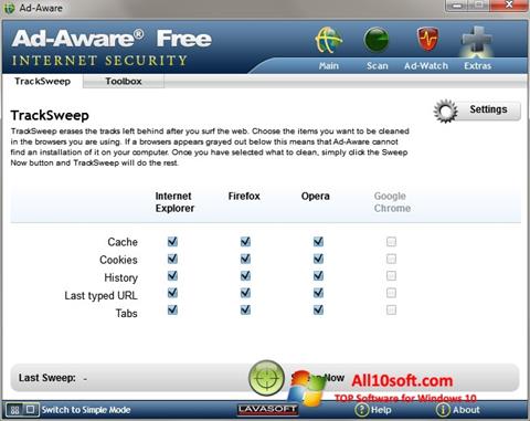 Στιγμιότυπο οθόνης Ad-Aware Windows 10