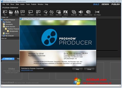 Στιγμιότυπο οθόνης ProShow Producer Windows 10
