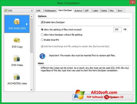 Στιγμιότυπο οθόνης Nero Image Drive Windows 10
