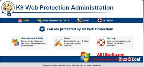 Στιγμιότυπο οθόνης K9 Web Protection Windows 10