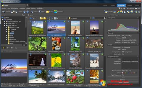 Στιγμιότυπο οθόνης Zoner Photo Studio Windows 10