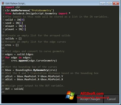 Στιγμιότυπο οθόνης Python Windows 10