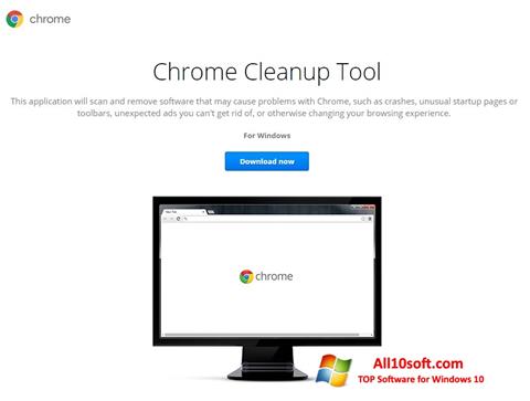 Στιγμιότυπο οθόνης Chrome Cleanup Tool Windows 10