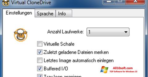 Στιγμιότυπο οθόνης Virtual CloneDrive Windows 10