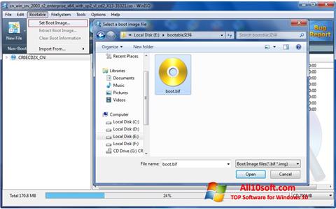 Στιγμιότυπο οθόνης WinISO Windows 10