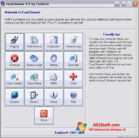 Στιγμιότυπο οθόνης EasyCleaner Windows 10