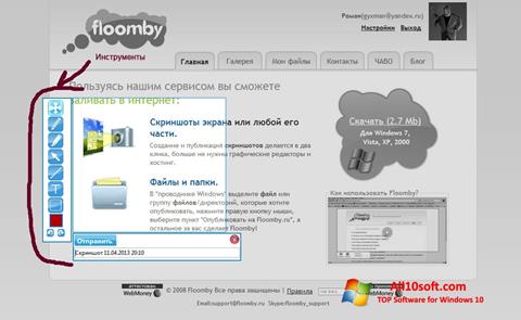 Στιγμιότυπο οθόνης Floomby Windows 10