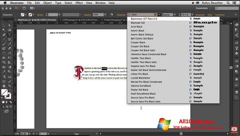 Στιγμιότυπο οθόνης Adobe Illustrator Windows 10
