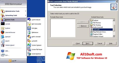 Στιγμιότυπο οθόνης ERD Commander Windows 10