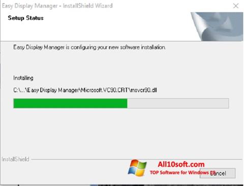 Στιγμιότυπο οθόνης Easy Display Manager Windows 10