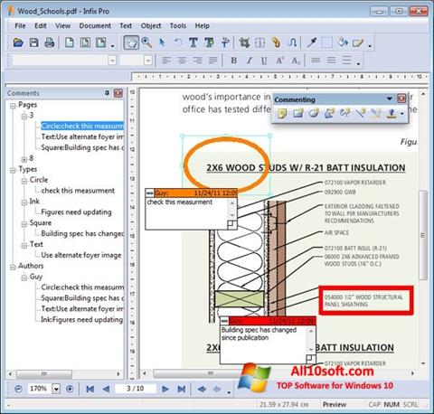 Στιγμιότυπο οθόνης Infix PDF Editor Windows 10