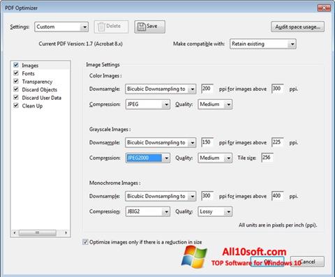 Στιγμιότυπο οθόνης Adobe Acrobat Pro DC Windows 10