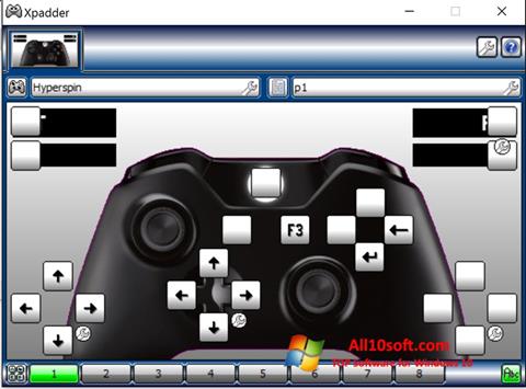 Στιγμιότυπο οθόνης Xpadder Windows 10