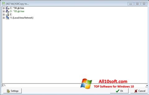 Στιγμιότυπο οθόνης KillCopy Windows 10