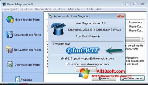 Στιγμιότυπο οθόνης Driver Magician Windows 10