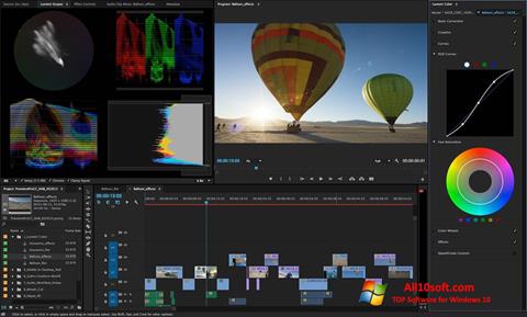 Στιγμιότυπο οθόνης Adobe Premiere Pro CC Windows 10