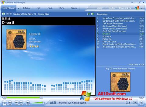 Στιγμιότυπο οθόνης Media Player Windows 10