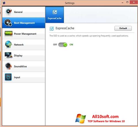 Στιγμιότυπο οθόνης Easy Settings Windows 10