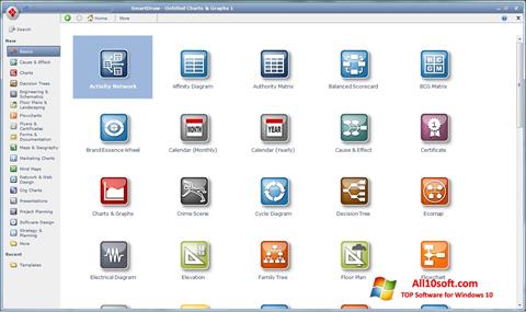 Στιγμιότυπο οθόνης SmartDraw Windows 10