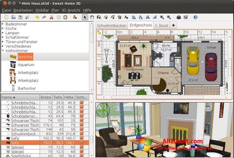 Στιγμιότυπο οθόνης Sweet Home 3D Windows 10