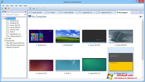 Στιγμιότυπο οθόνης VMware Workstation Windows 10