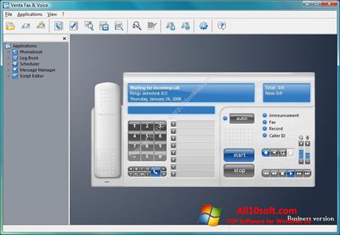 Στιγμιότυπο οθόνης VentaFax Windows 10